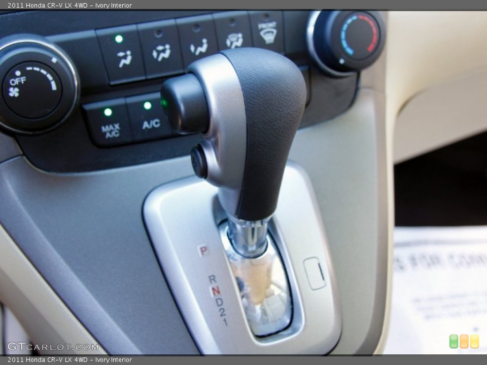 Ivory Interior Transmission for the 2011 Honda CR-V LX 4WD #51242722