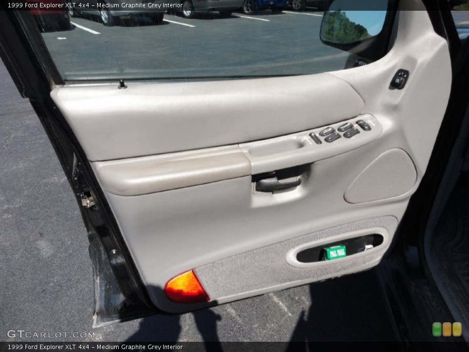 Medium Graphite Grey Interior Door Panel for the 1999 Ford Explorer XLT 4x4 #51243412