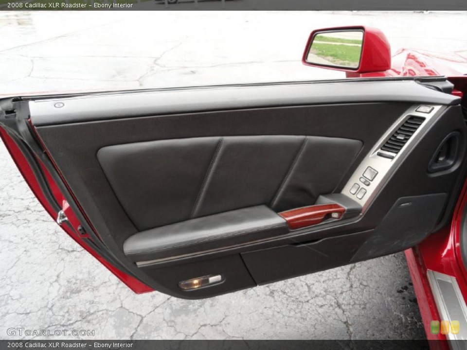 Ebony Interior Door Panel for the 2008 Cadillac XLR Roadster #51244698