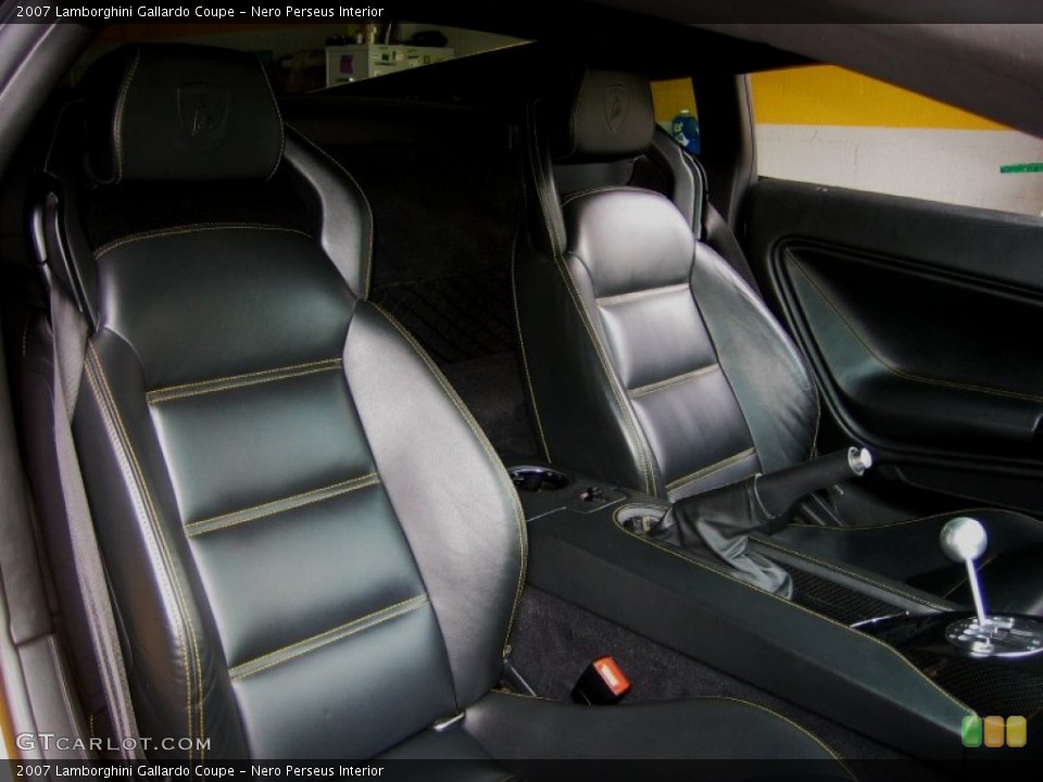 Nero Perseus Interior Photo for the 2007 Lamborghini Gallardo Coupe #51244705
