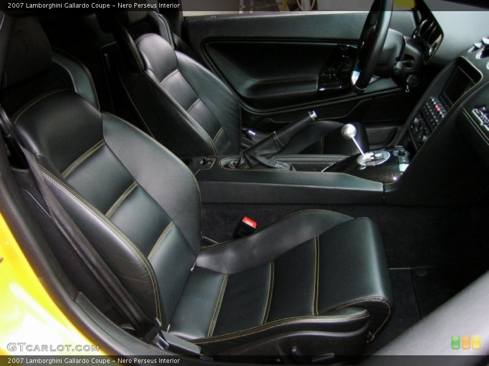 Nero Perseus Interior Photo for the 2007 Lamborghini Gallardo Coupe #51244720