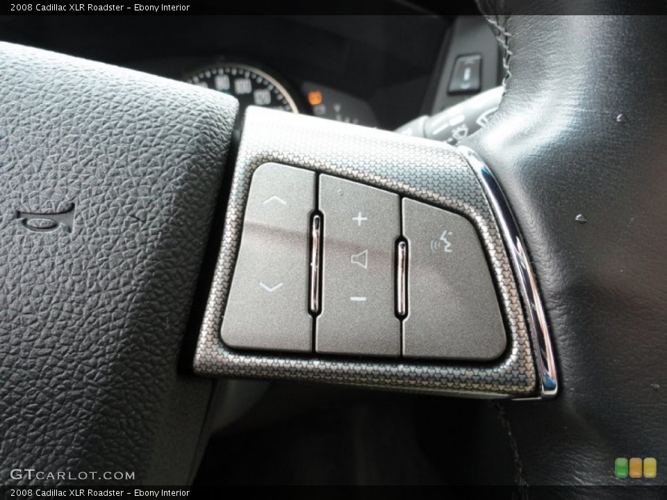 Ebony Interior Controls for the 2008 Cadillac XLR Roadster #51244843