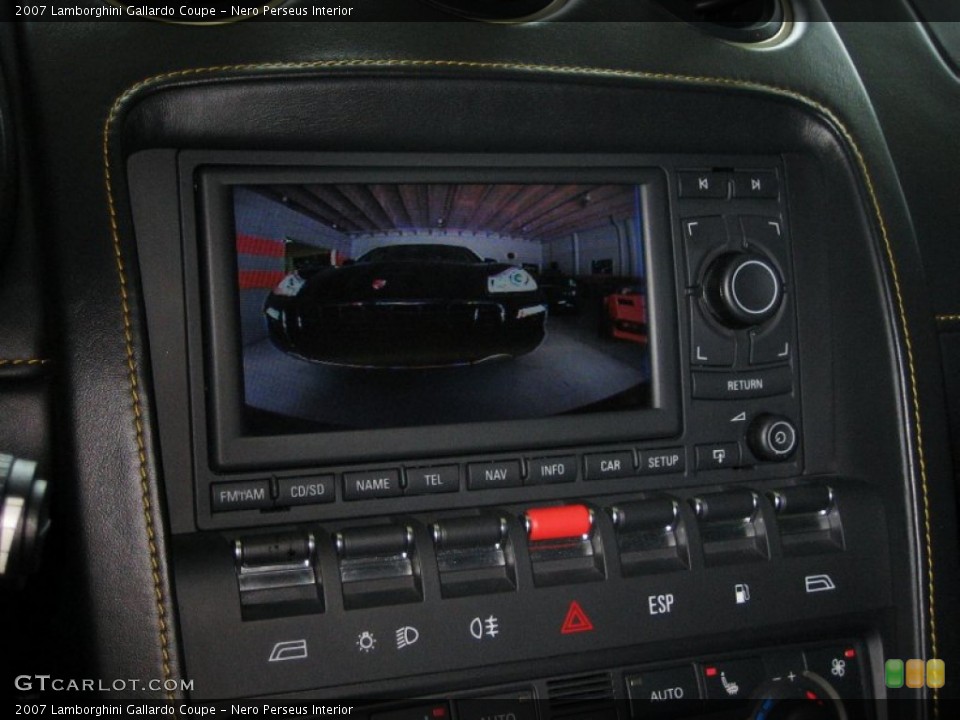 Nero Perseus Interior Controls for the 2007 Lamborghini Gallardo Coupe #51244861