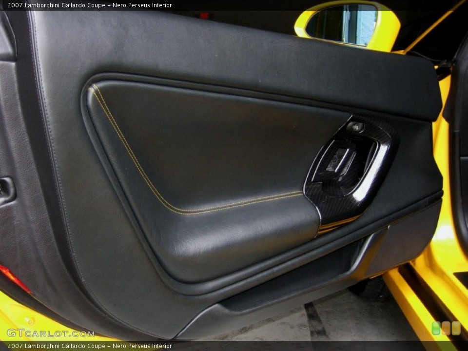 Nero Perseus Interior Door Panel for the 2007 Lamborghini Gallardo Coupe #51244942