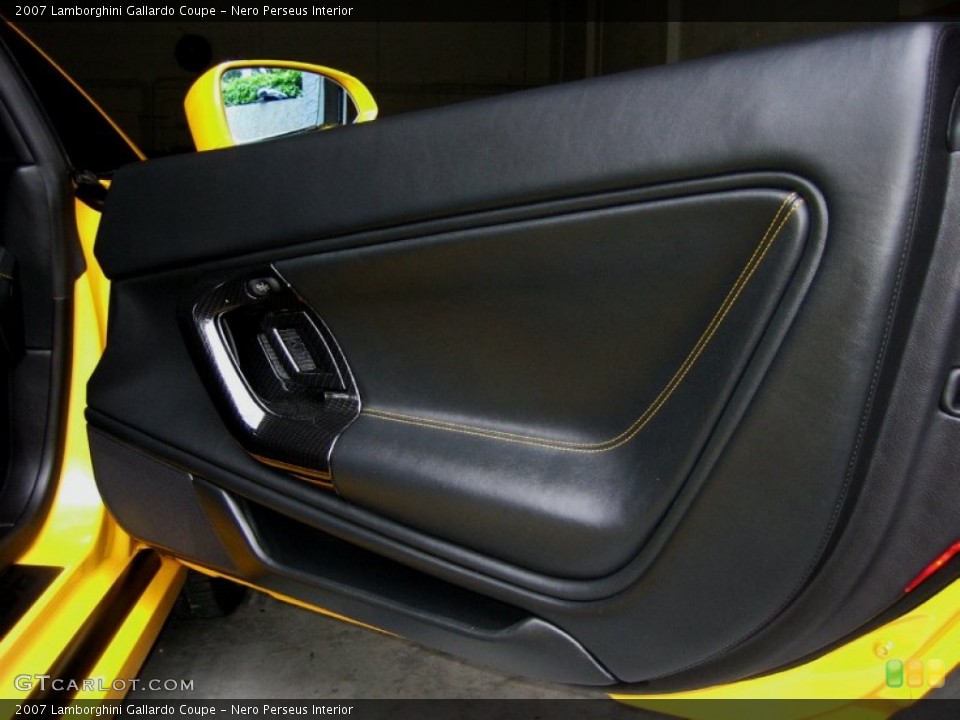 Nero Perseus Interior Door Panel for the 2007 Lamborghini Gallardo Coupe #51244957