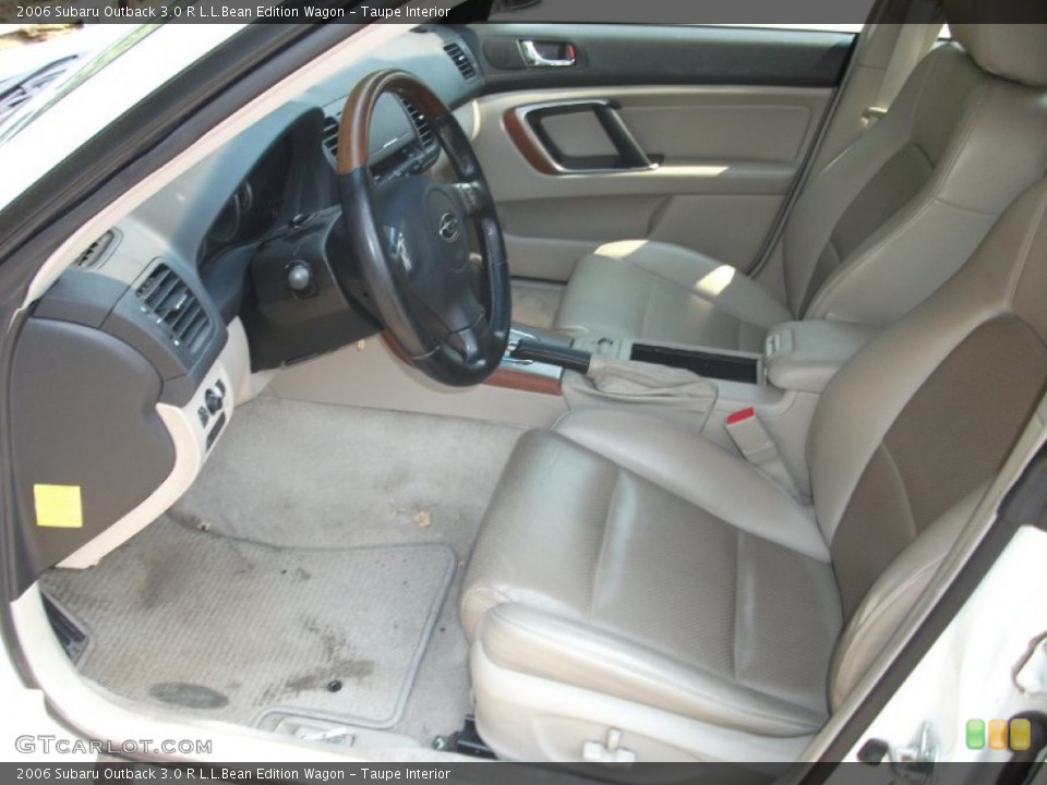 Taupe Interior Photo for the 2006 Subaru Outback 3.0 R L.L.Bean Edition Wagon #51245050