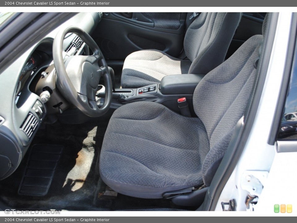 Graphite Interior Photo for the 2004 Chevrolet Cavalier LS Sport Sedan #51245053