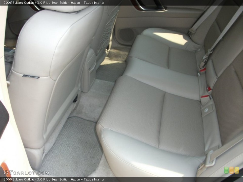 Taupe Interior Photo for the 2006 Subaru Outback 3.0 R L.L.Bean Edition Wagon #51245065