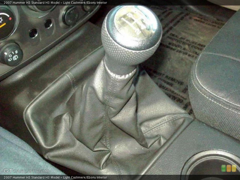 Light Cashmere/Ebony Interior Transmission for the 2007 Hummer H3  #51246074