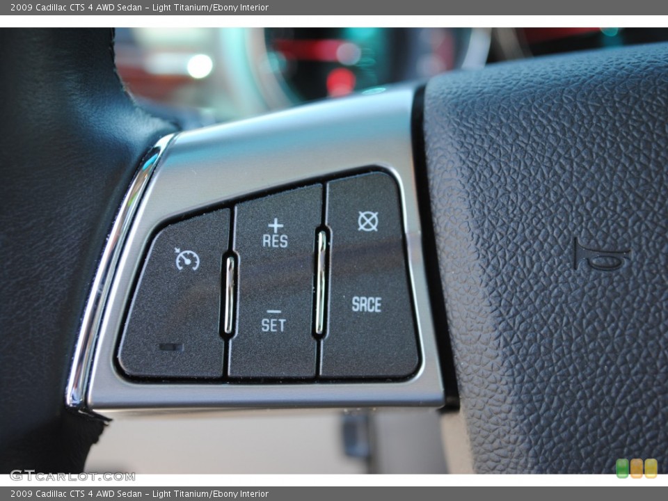 Light Titanium/Ebony Interior Controls for the 2009 Cadillac CTS 4 AWD Sedan #51246548