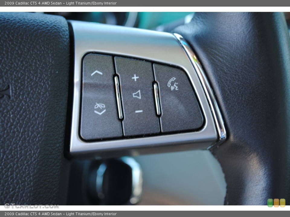 Light Titanium/Ebony Interior Controls for the 2009 Cadillac CTS 4 AWD Sedan #51246563