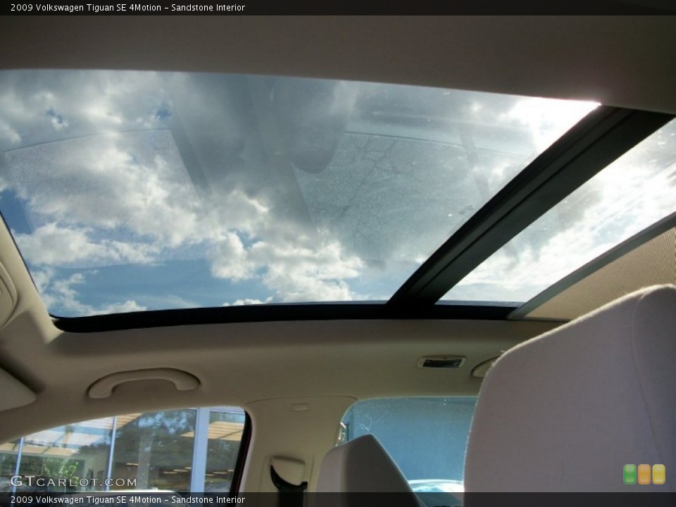 Sandstone Interior Sunroof for the 2009 Volkswagen Tiguan SE 4Motion #51246683