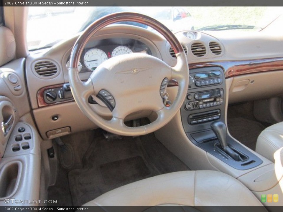 Sandstone Interior Dashboard for the 2002 Chrysler 300 M Sedan #51249926