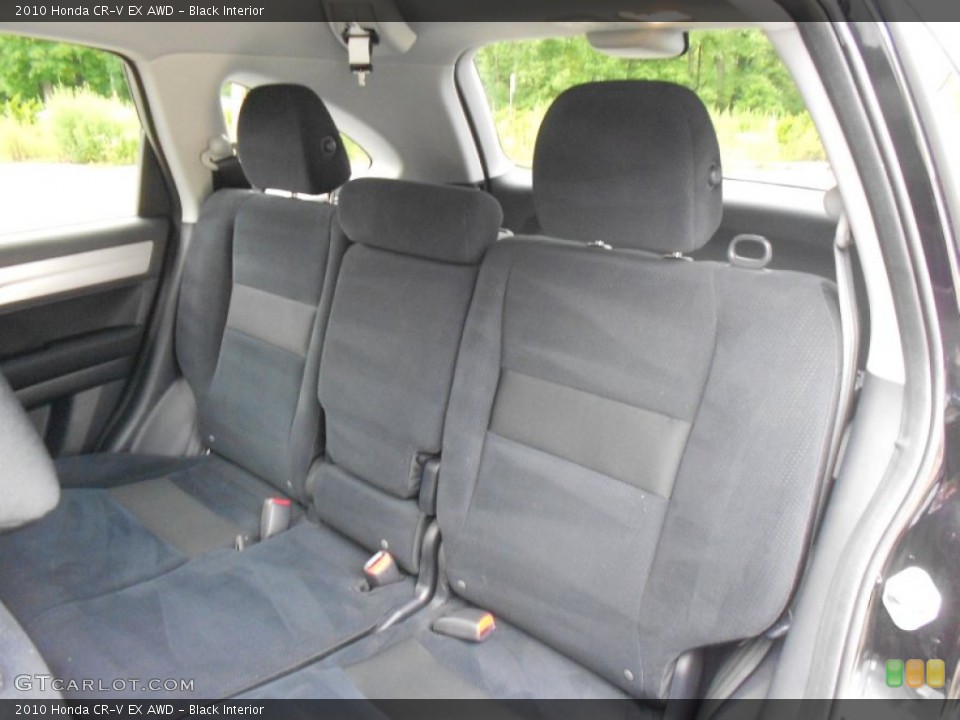 Black Interior Photo for the 2010 Honda CR-V EX AWD #51250685