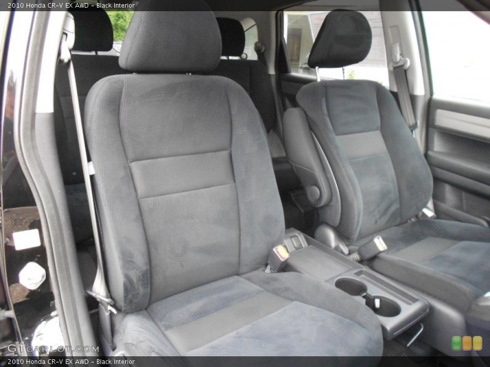 Black Interior Photo for the 2010 Honda CR-V EX AWD #51250697