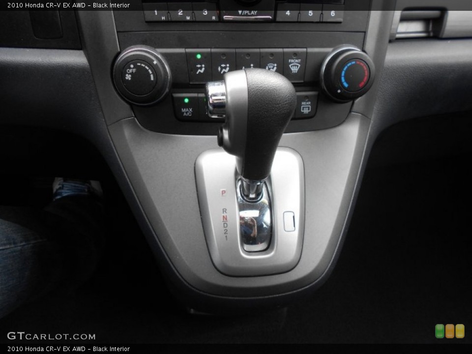 Black Interior Transmission for the 2010 Honda CR-V EX AWD #51250742