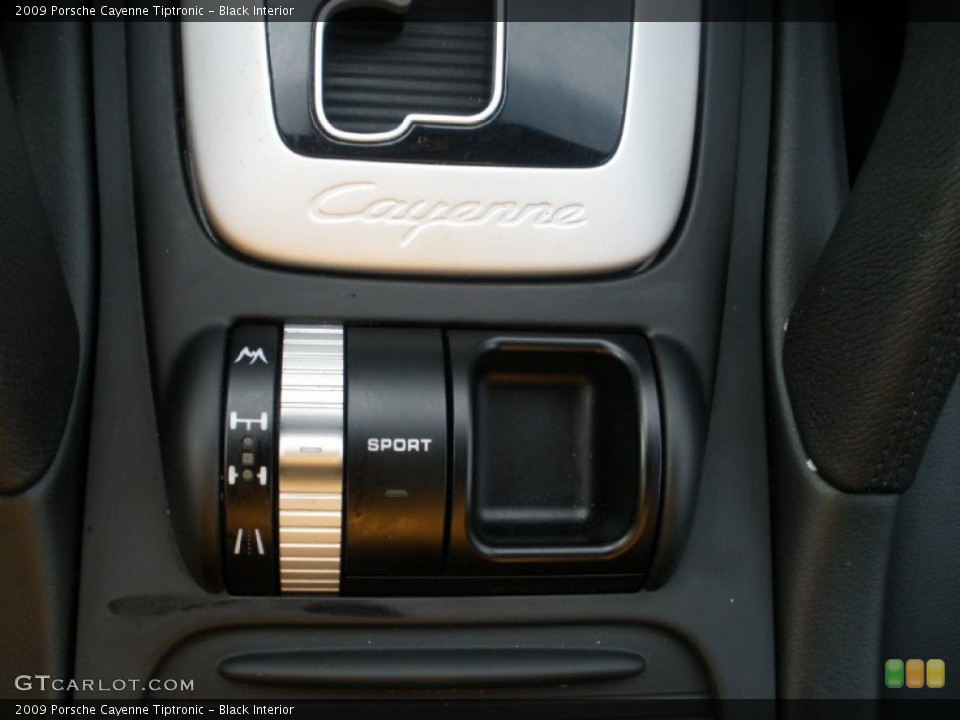 Black Interior Controls for the 2009 Porsche Cayenne Tiptronic #51252008