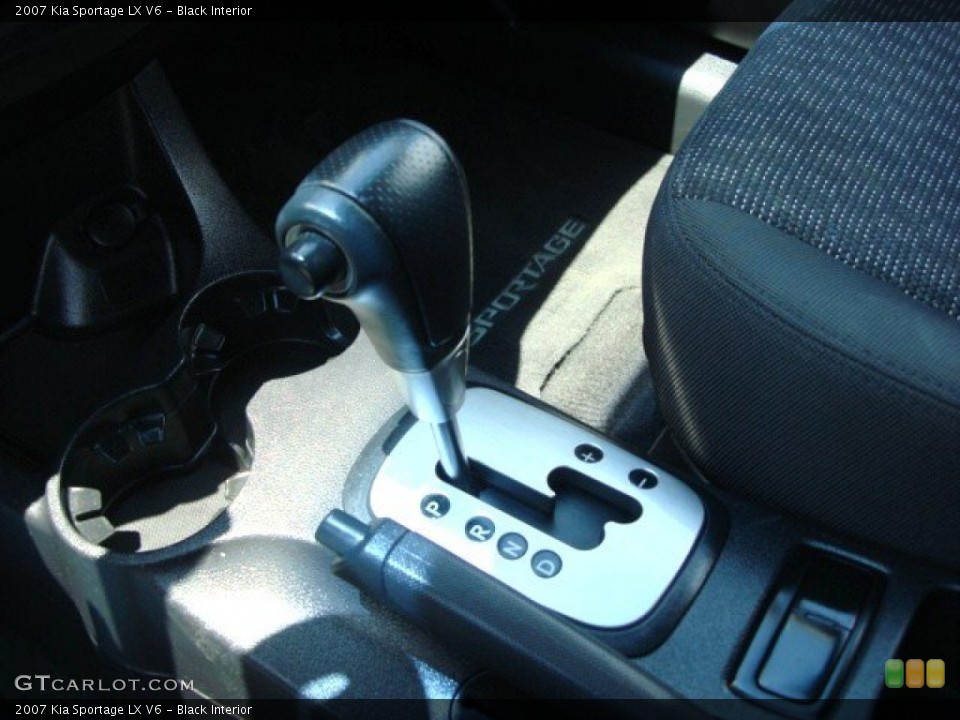 Black Interior Transmission for the 2007 Kia Sportage LX V6 #51253589