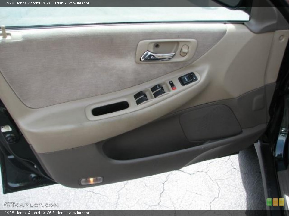 Ivory Interior Door Panel for the 1998 Honda Accord LX V6 Sedan #51253628