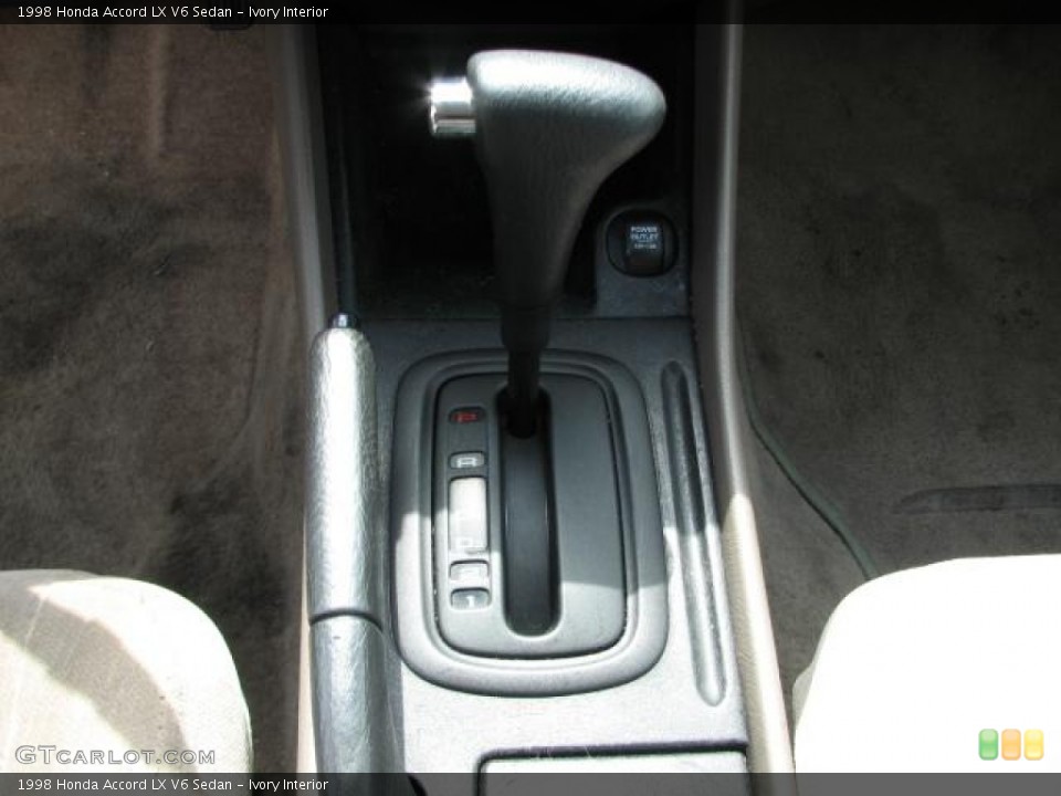 Ivory Interior Transmission for the 1998 Honda Accord LX V6 Sedan #51253664