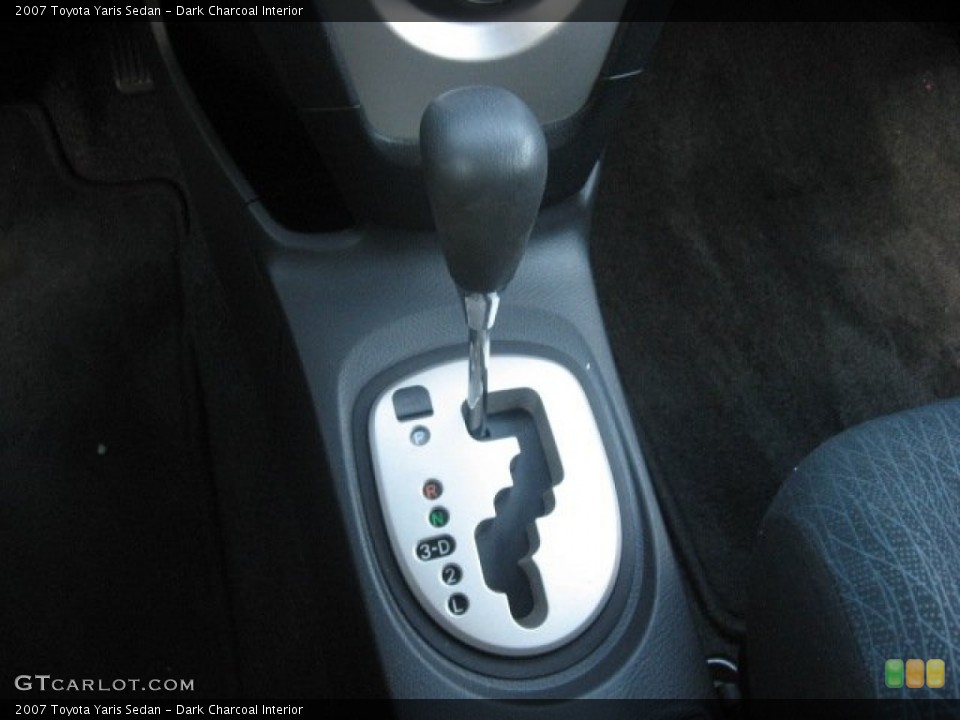Dark Charcoal Interior Transmission for the 2007 Toyota Yaris Sedan #51253781