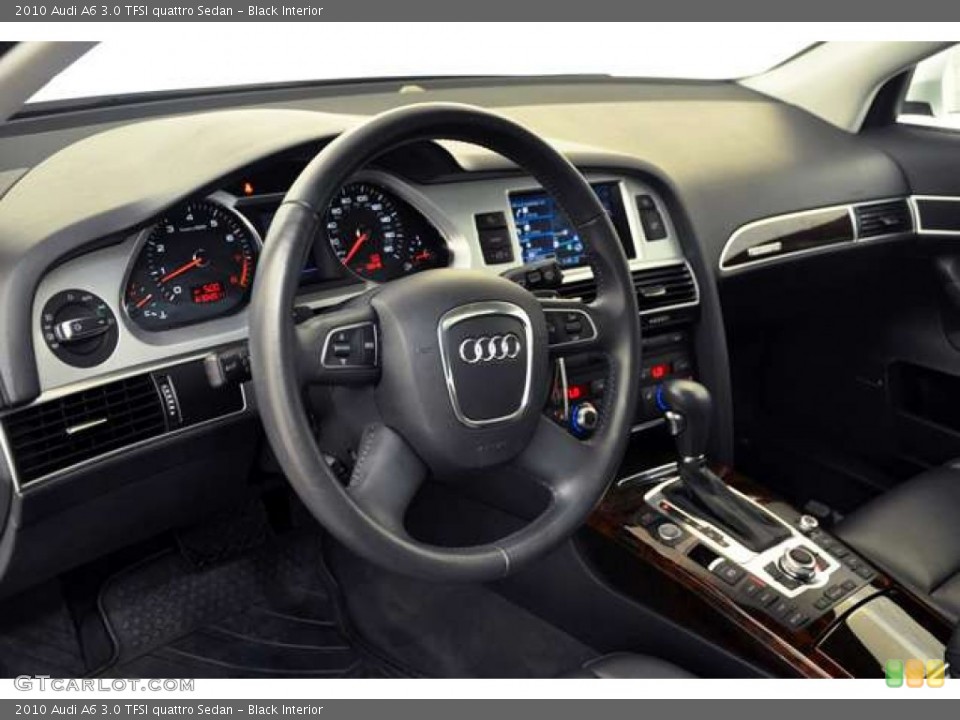 Black Interior Dashboard for the 2010 Audi A6 3.0 TFSI quattro Sedan #51256817