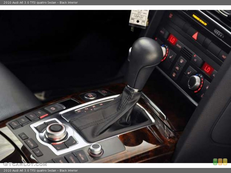 Black Interior Transmission for the 2010 Audi A6 3.0 TFSI quattro Sedan #51256913