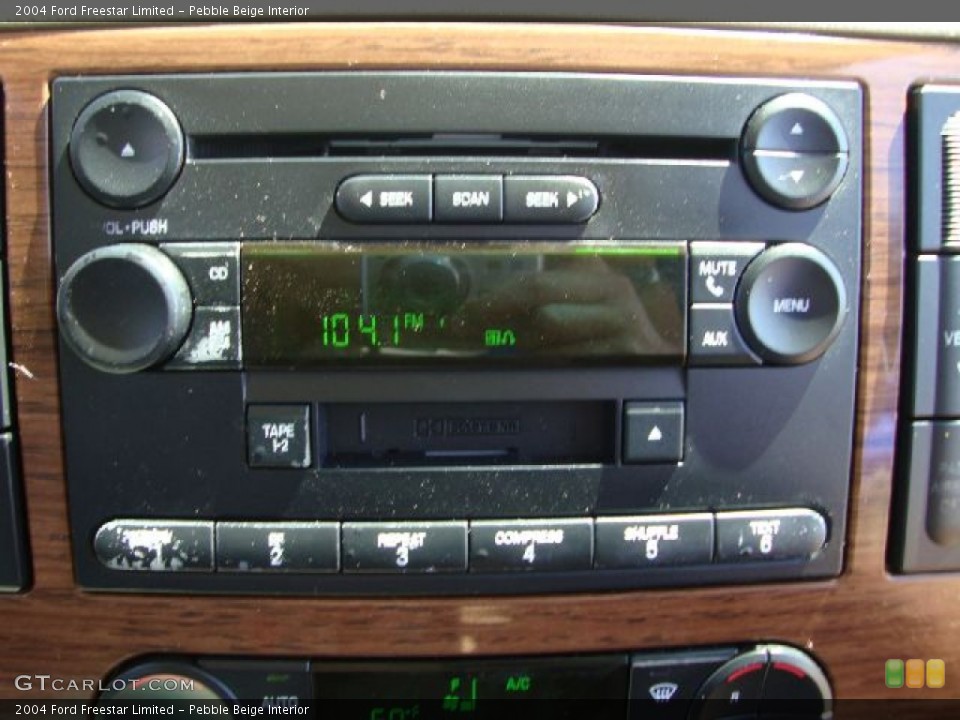 Pebble Beige Interior Controls for the 2004 Ford Freestar Limited #51258377