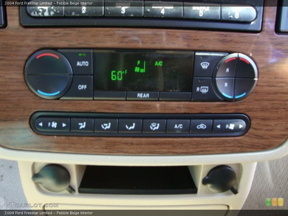 Pebble Beige Interior Controls for the 2004 Ford Freestar Limited #51258392