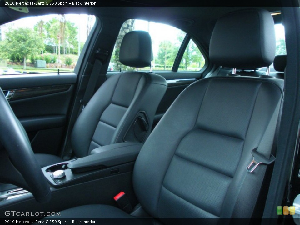 Black Interior Photo for the 2010 Mercedes-Benz C 350 Sport #51260081
