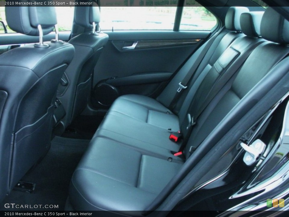Black Interior Photo for the 2010 Mercedes-Benz C 350 Sport #51260096