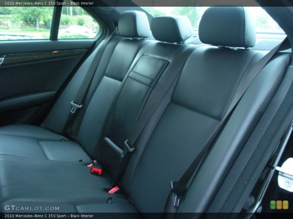 Black Interior Photo for the 2010 Mercedes-Benz C 350 Sport #51260111