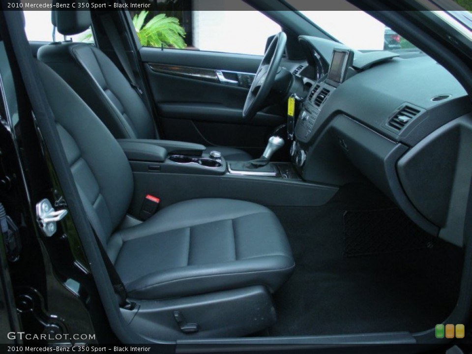 Black Interior Photo for the 2010 Mercedes-Benz C 350 Sport #51260126