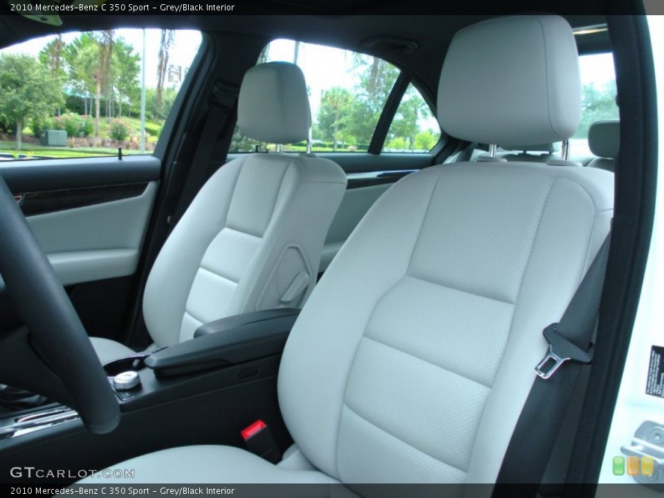 Grey/Black Interior Photo for the 2010 Mercedes-Benz C 350 Sport #51260486