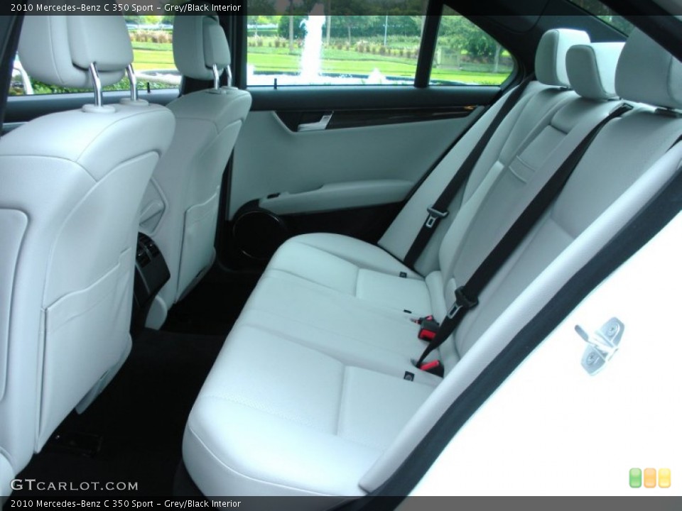 Grey/Black Interior Photo for the 2010 Mercedes-Benz C 350 Sport #51260501