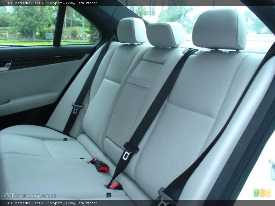Grey/Black Interior Photo for the 2010 Mercedes-Benz C 350 Sport #51260513