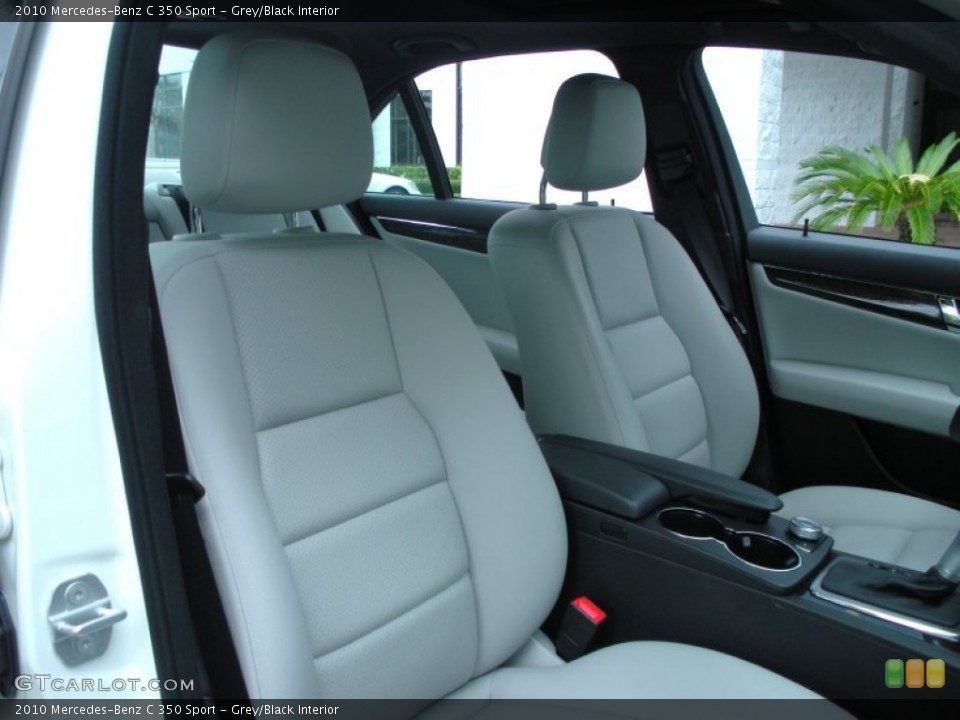 Grey/Black Interior Photo for the 2010 Mercedes-Benz C 350 Sport #51260540
