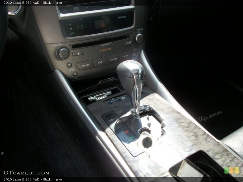 Black Interior Transmission for the 2010 Lexus IS 250 AWD #51260543