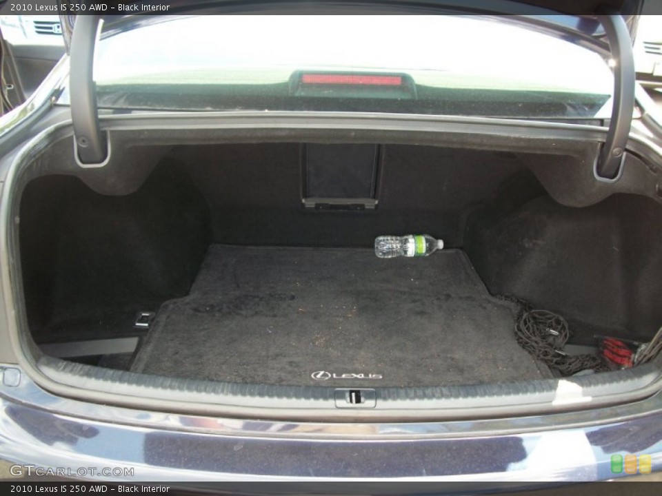 Black Interior Trunk for the 2010 Lexus IS 250 AWD #51260558