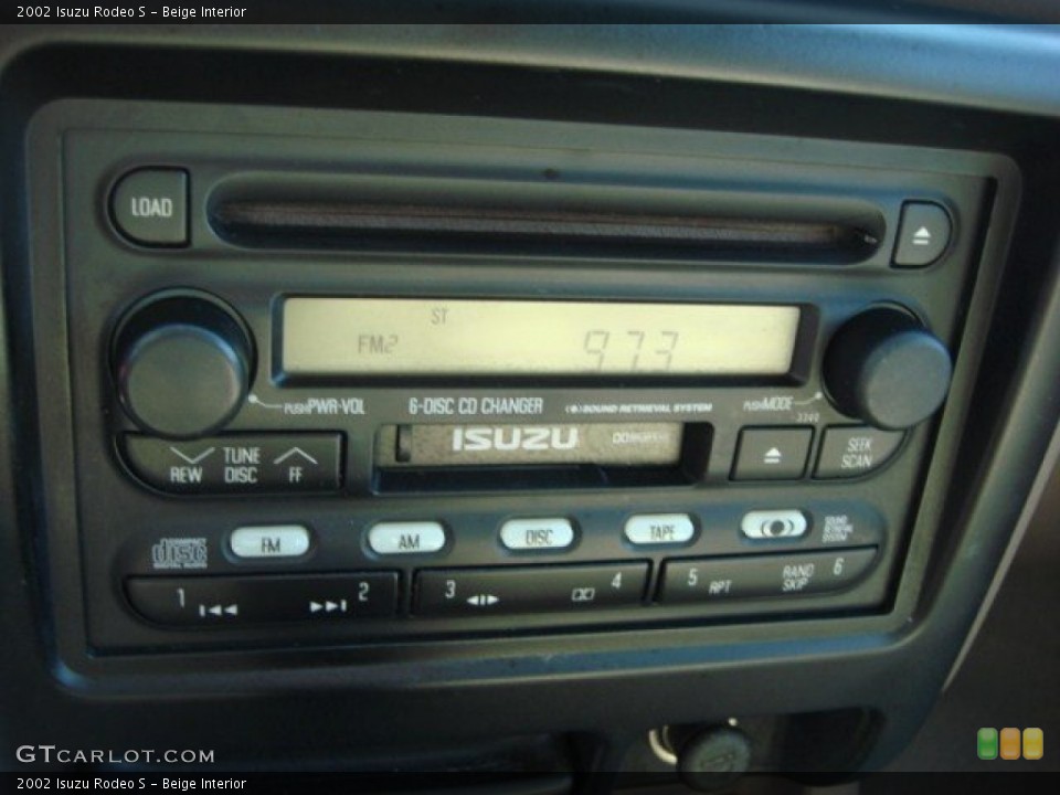 Beige Interior Controls for the 2002 Isuzu Rodeo S #51266264