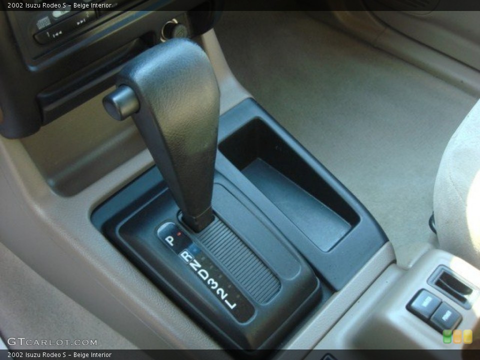 Beige Interior Transmission for the 2002 Isuzu Rodeo S #51266285