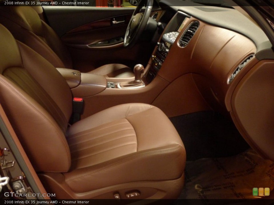 Chestnut Interior Photo for the 2008 Infiniti EX 35 Journey AWD #51268256