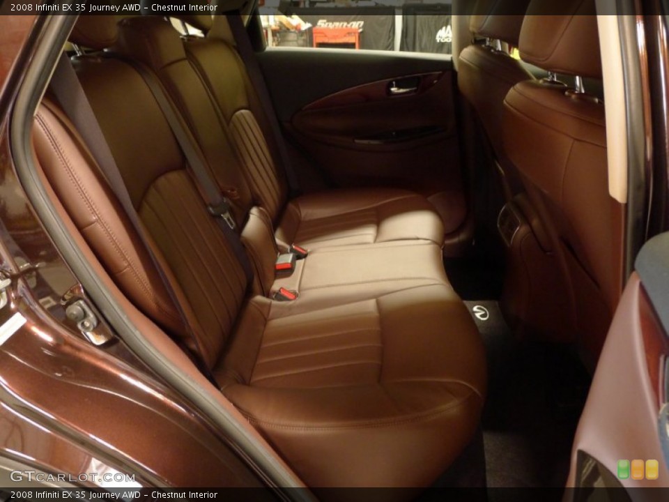 Chestnut Interior Photo for the 2008 Infiniti EX 35 Journey AWD #51268313