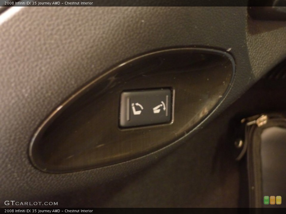 Chestnut Interior Controls for the 2008 Infiniti EX 35 Journey AWD #51268511