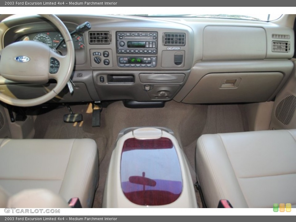 Medium Parchment Interior Photo for the 2003 Ford Excursion Limited 4x4 #51271706