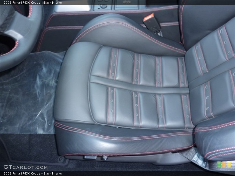 Black Interior Photo for the 2008 Ferrari F430 Coupe #51272665