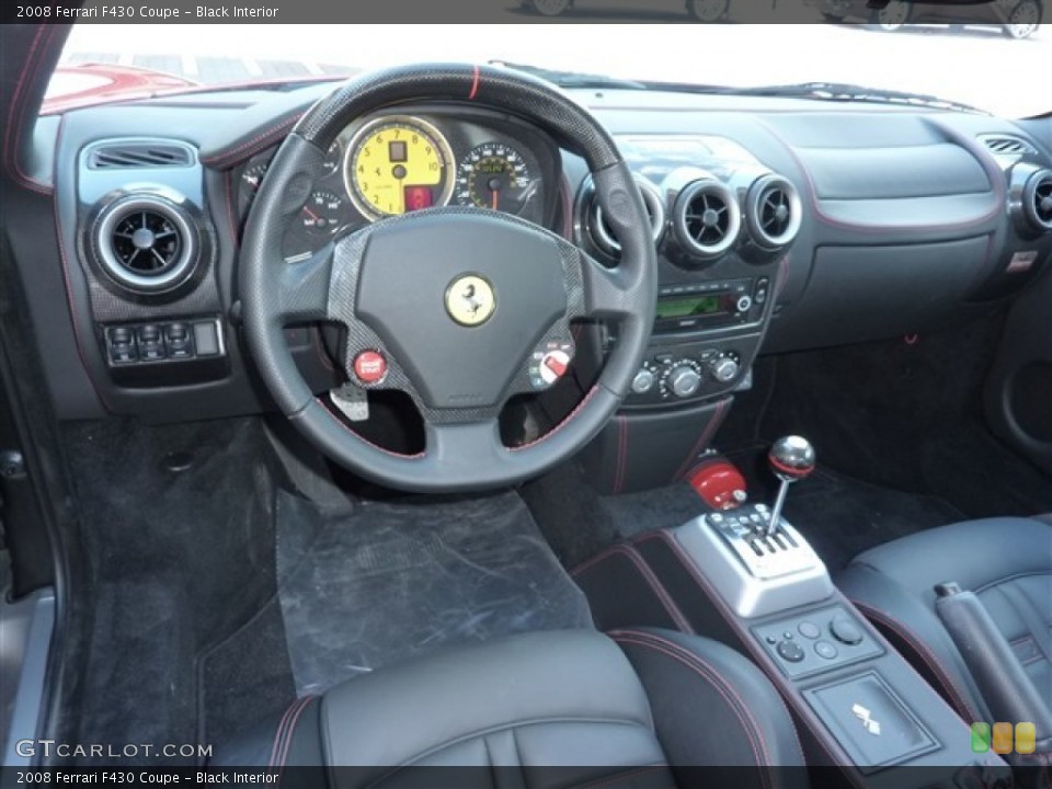 Black Interior Prime Interior for the 2008 Ferrari F430 Coupe #51272680