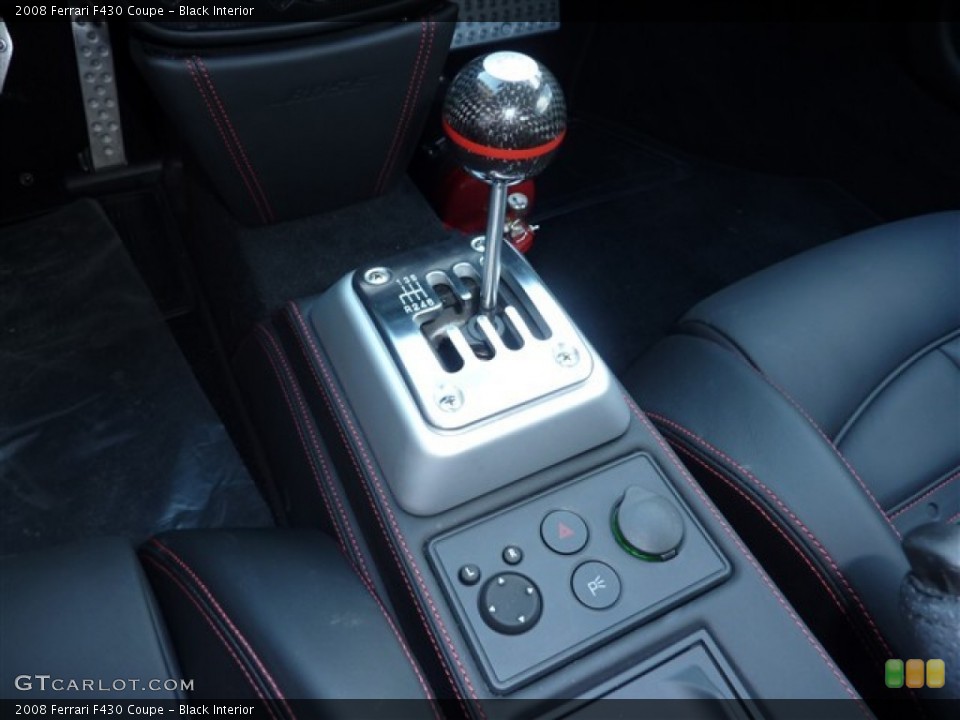 Black Interior Transmission for the 2008 Ferrari F430 Coupe #51272752