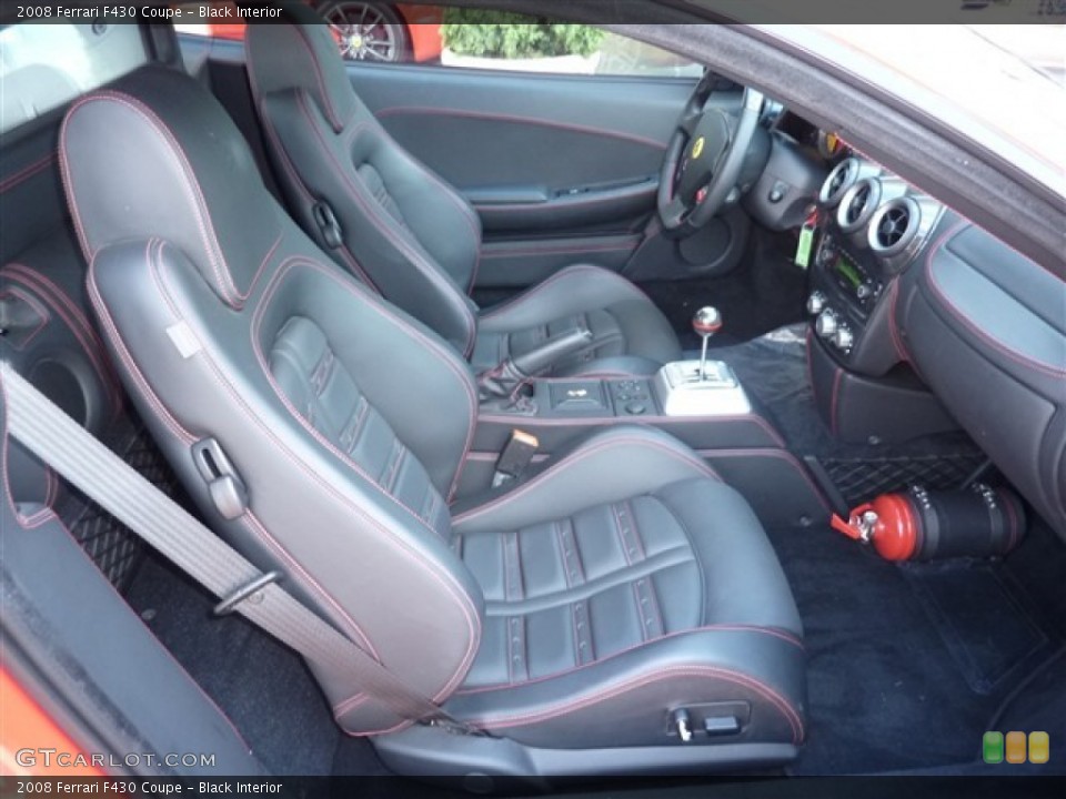 Black Interior Photo for the 2008 Ferrari F430 Coupe #51272779