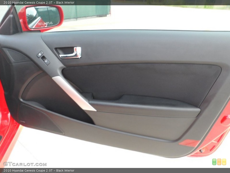 Black Interior Door Panel for the 2010 Hyundai Genesis Coupe 2.0T #51274096
